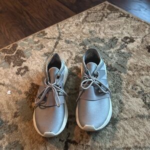 Grey adidas sneakers